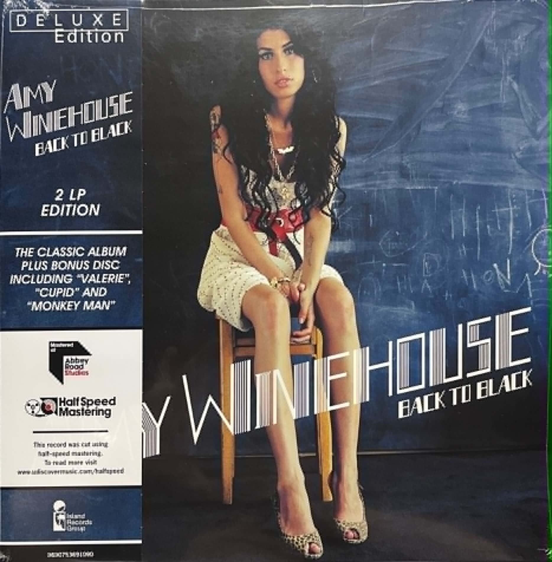 Amy Winehouse Back To Black (Limited Deluxe Edition - HalfSpeed Mastering) Double LP Plak