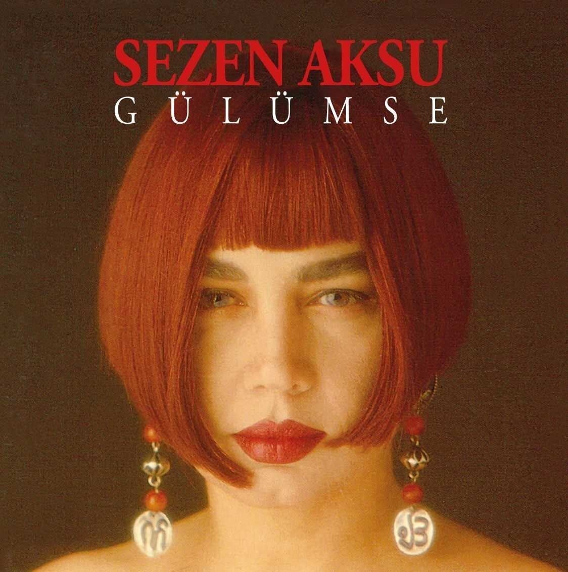 Sezen Aksu Gülümse Kırmızı Renkli LP Plak