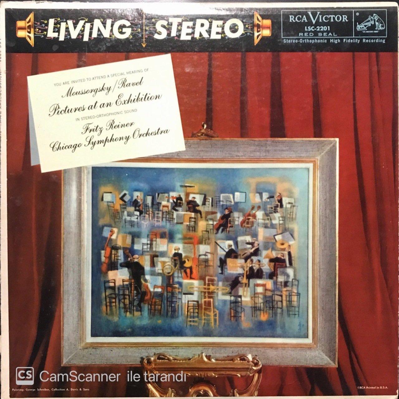 Moussorgsky Ravel Pictures At An Exhibition LP Klasik Plak