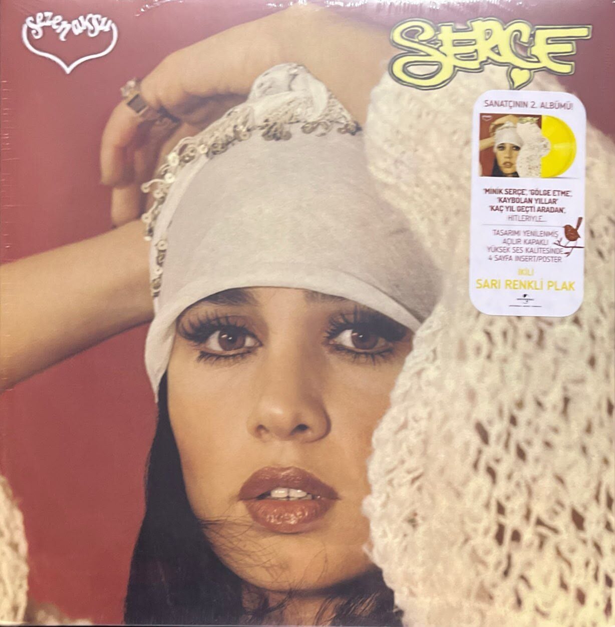 Sezen Aksu Serçe (Sarı Renkli) Double LP Plak