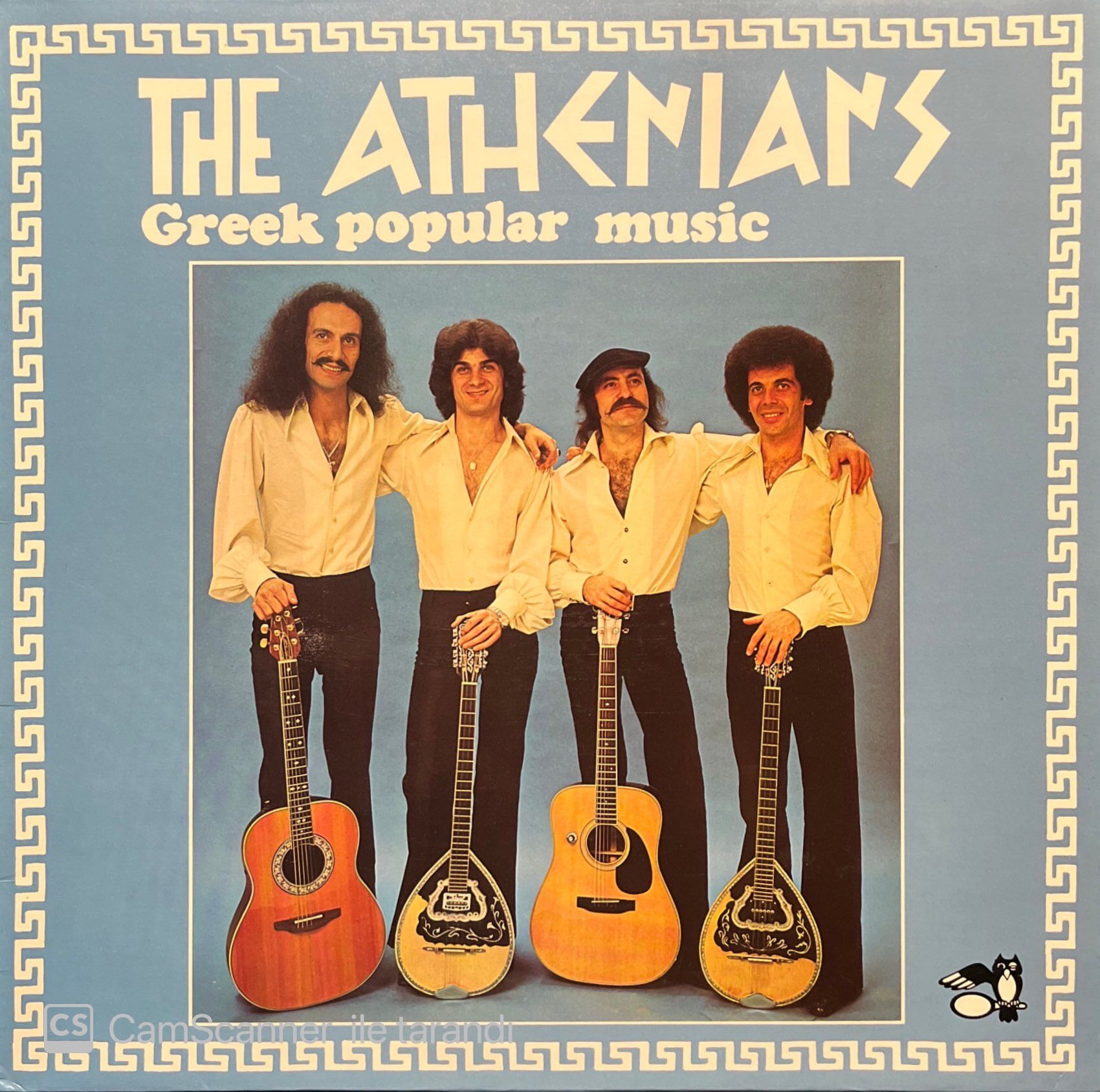 The Athenians Greek Popular Music LP Plak