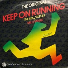 Milli Vanilli Keep On Running 45lik Plak