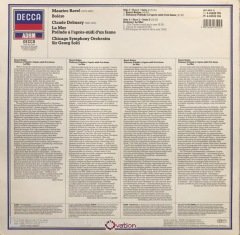 Ravel Bolero Debussy LP Klasik Plak