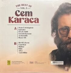 Cem Karaca The Best Of 3 LP Plak