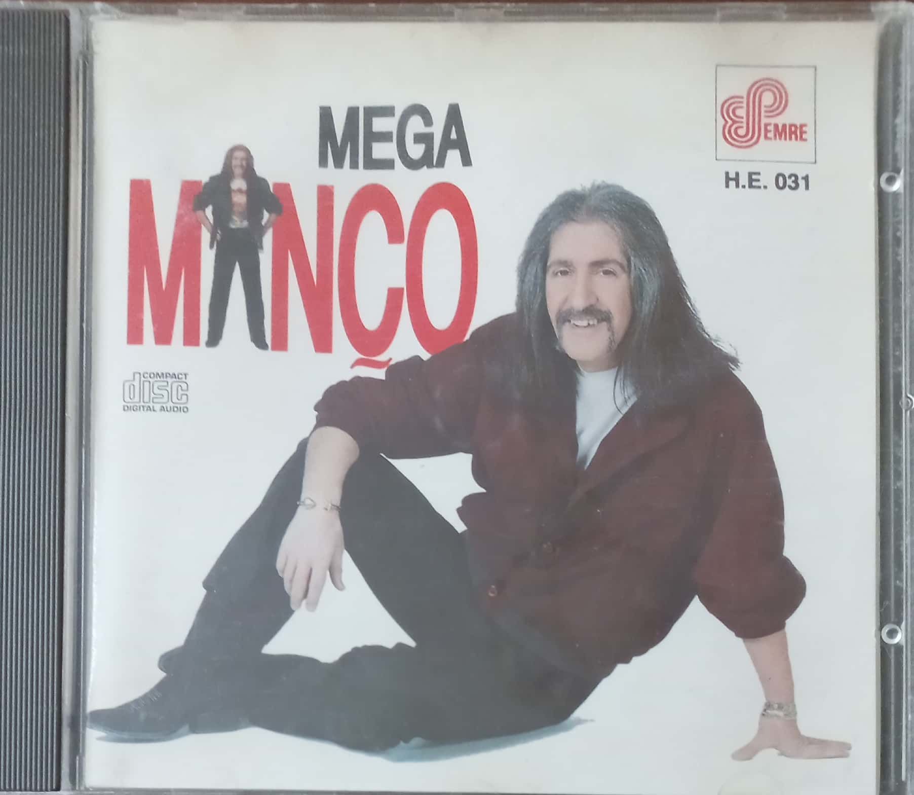 Mega Manço Sarı Bandrollü CD