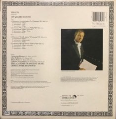 Vivaldi Les Quatre Saisons The Four Seasons LP Klasik Plak
