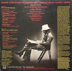Quincy Jones Roots Soundtrack LP Plak