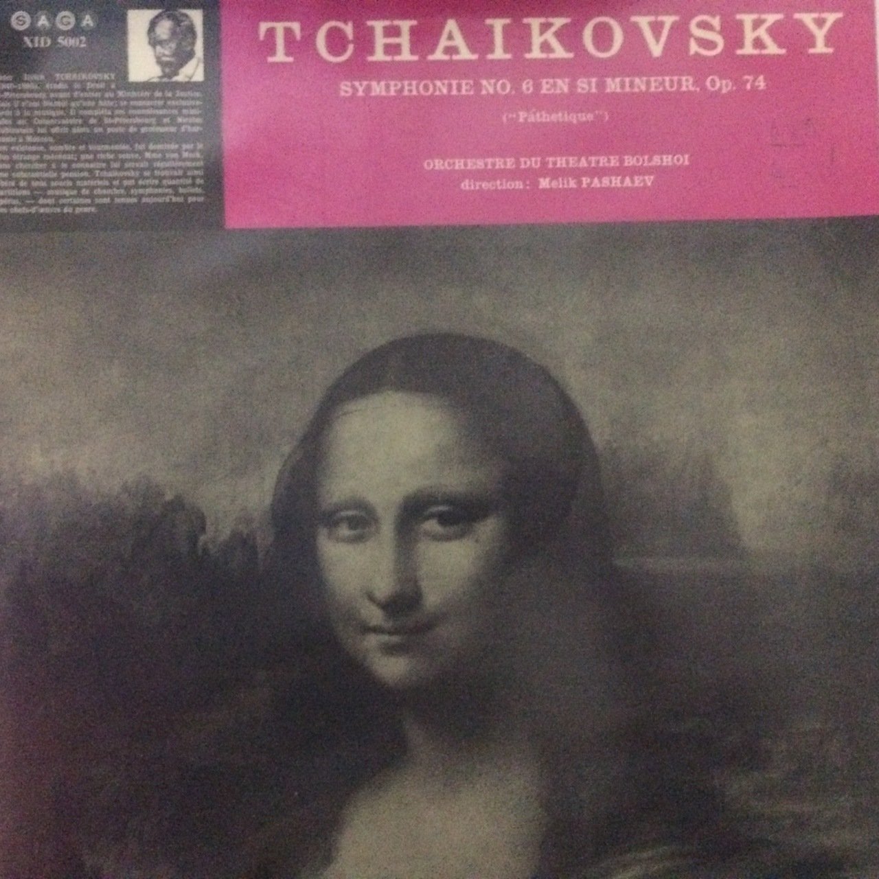 Tchaikovsky Symphonie No.6 LP Plak