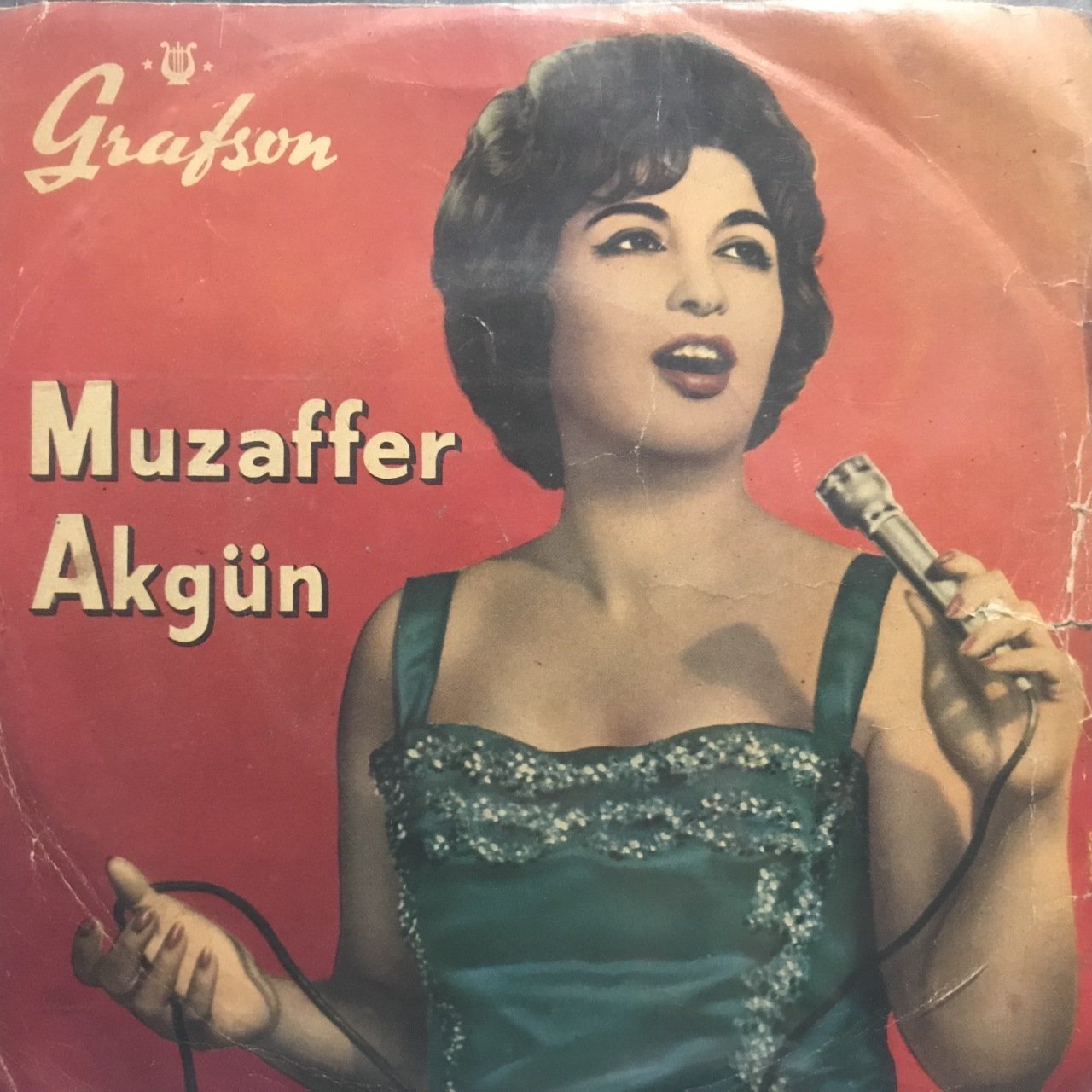 Muzaffer Akgün Gurbet İllerinde Söyler Ağlarım 45lik Plak