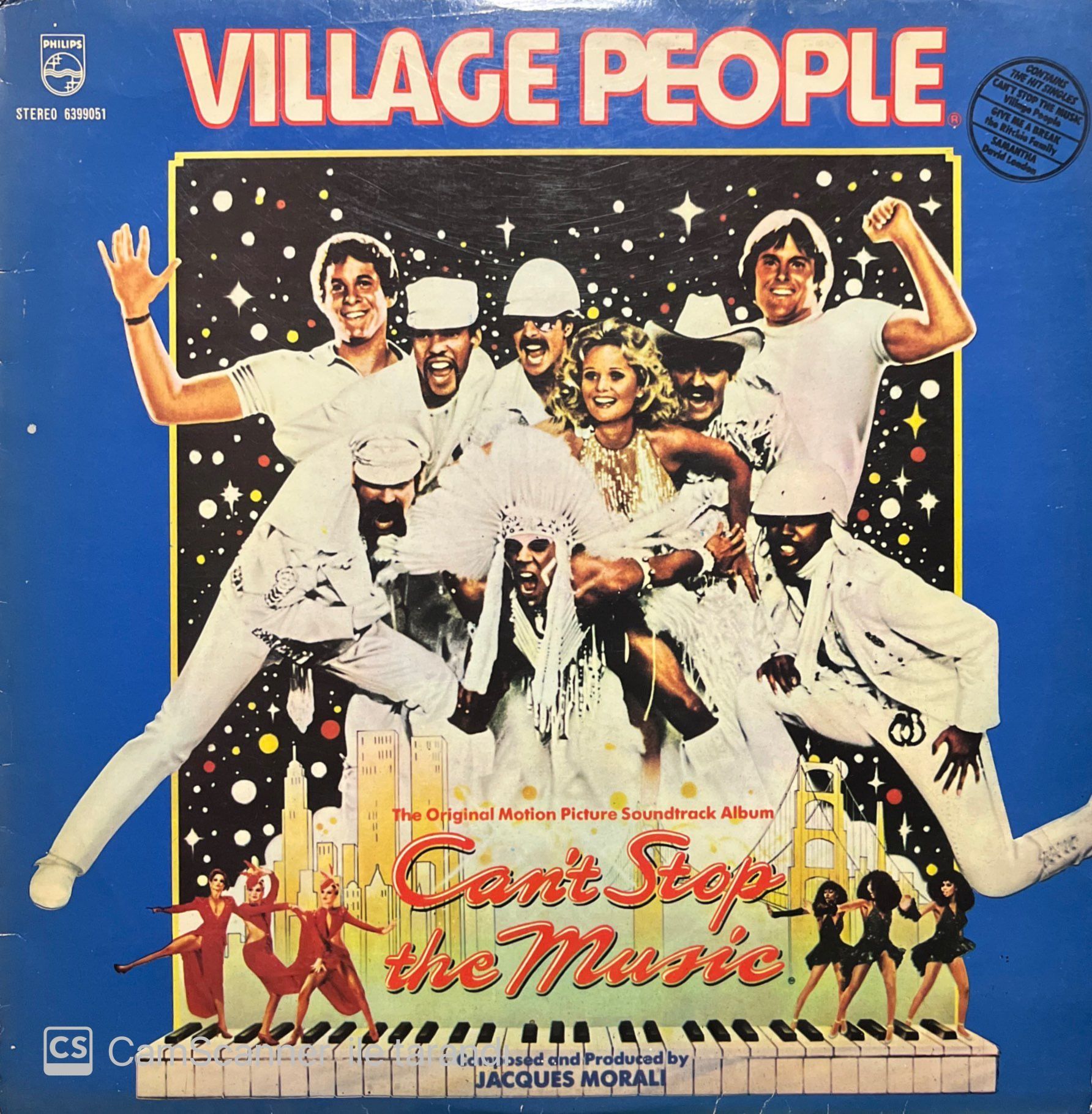 Village People Soundtrack LP Plak