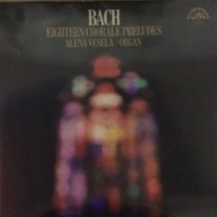 Bach Eighteen Chorale Preludes Çift LP Plak
