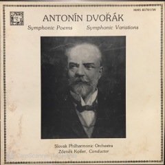 Antonin Dvorak Symphonic Poems 3 LP Klasik Box Set Plak