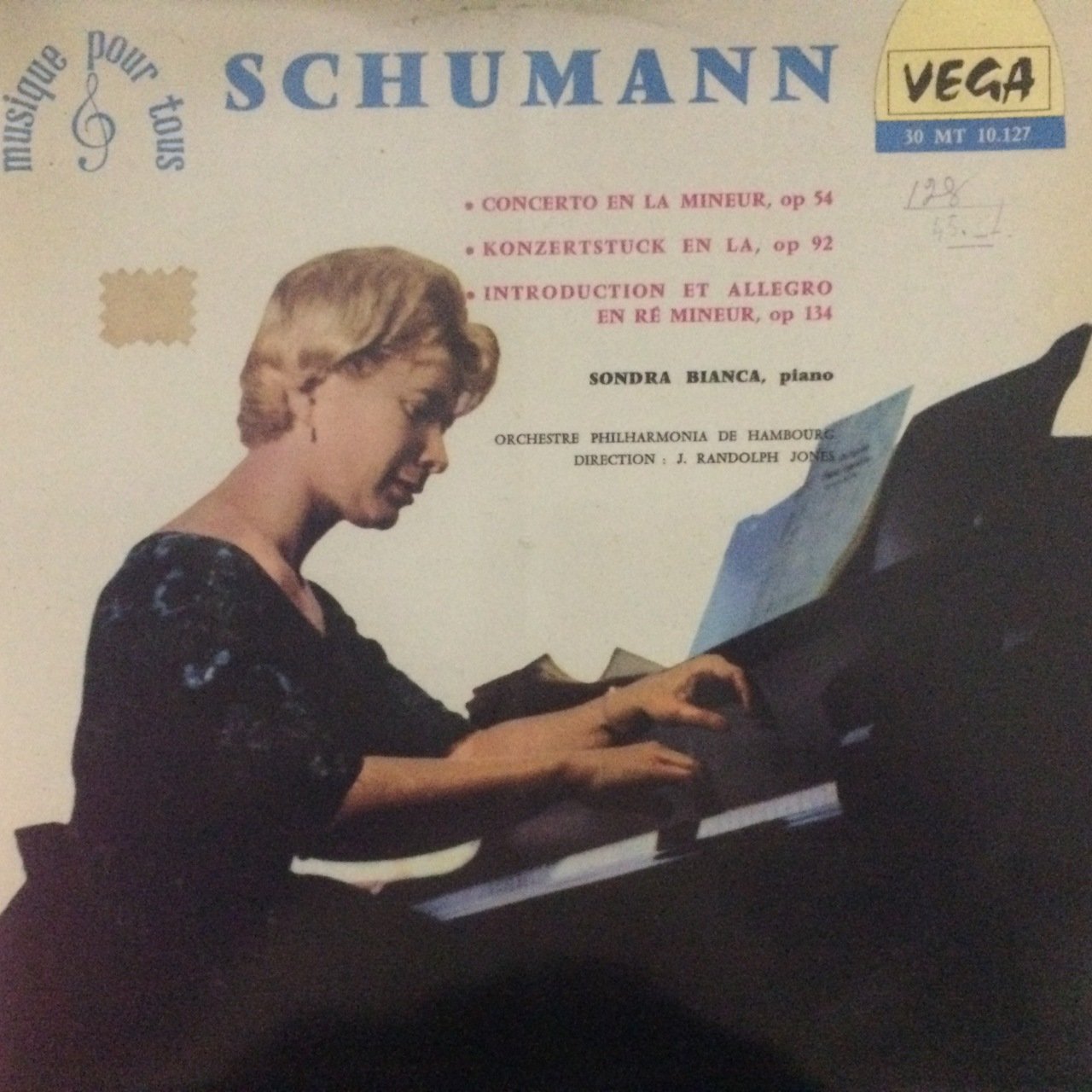 Robert Schumann Konzertstuck En La LP Plak
