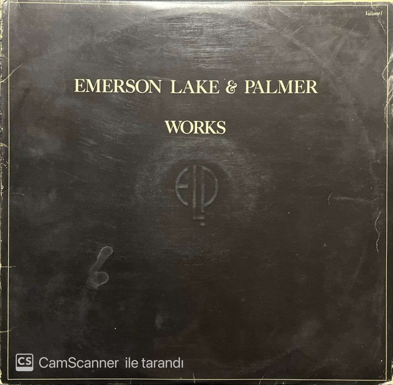 Emerson Lake & Palmer Works Volume 1 Double LP Plak