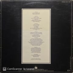 Emerson Lake & Palmer Works Volume 1 Double LP Plak