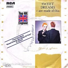 Eurythmics Sweet Dreams 45lik Plak