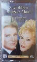Zeki Müren Muazzez Abacı Düet Biz Ayrılamayız Açılmamış Jelatininde Kaset