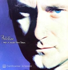 Phil Collins I Wish It Would Rain Down 45lik Plak