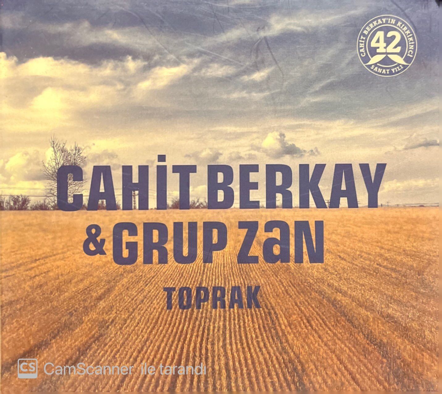 Cahit Berkay & Grup Zan Toprak CD