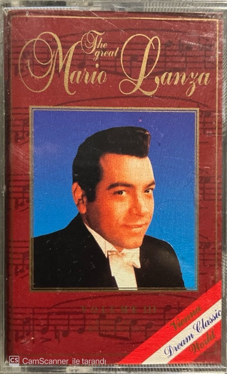 The Great Mario Lanza Volume III Kaset