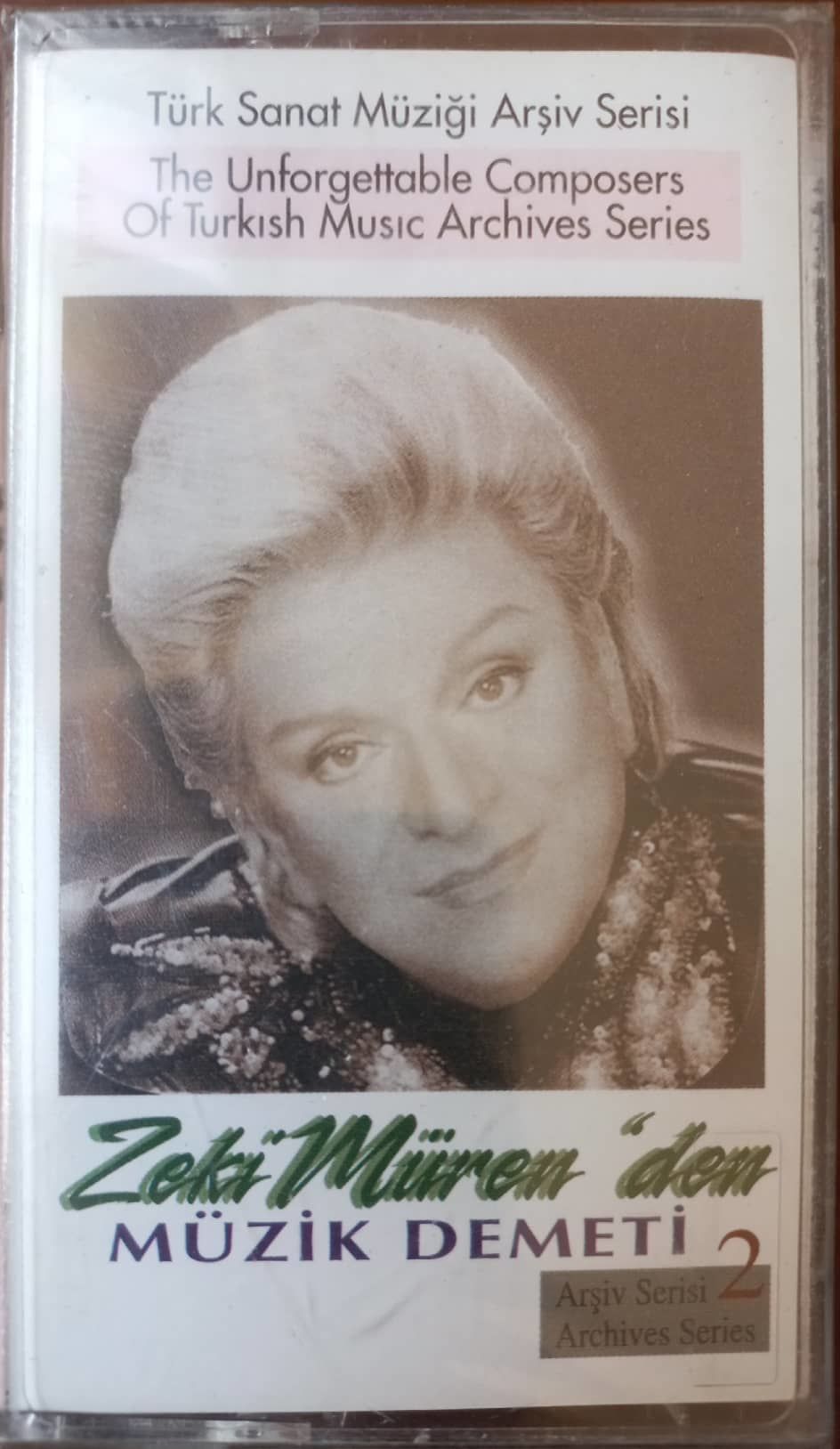 Zeki Müren 'den Müzik Demeti 2 Açılmamış Jelatininde Kaset