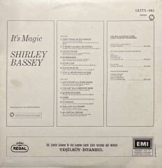Shirley Bassey It's Magic LP Plak