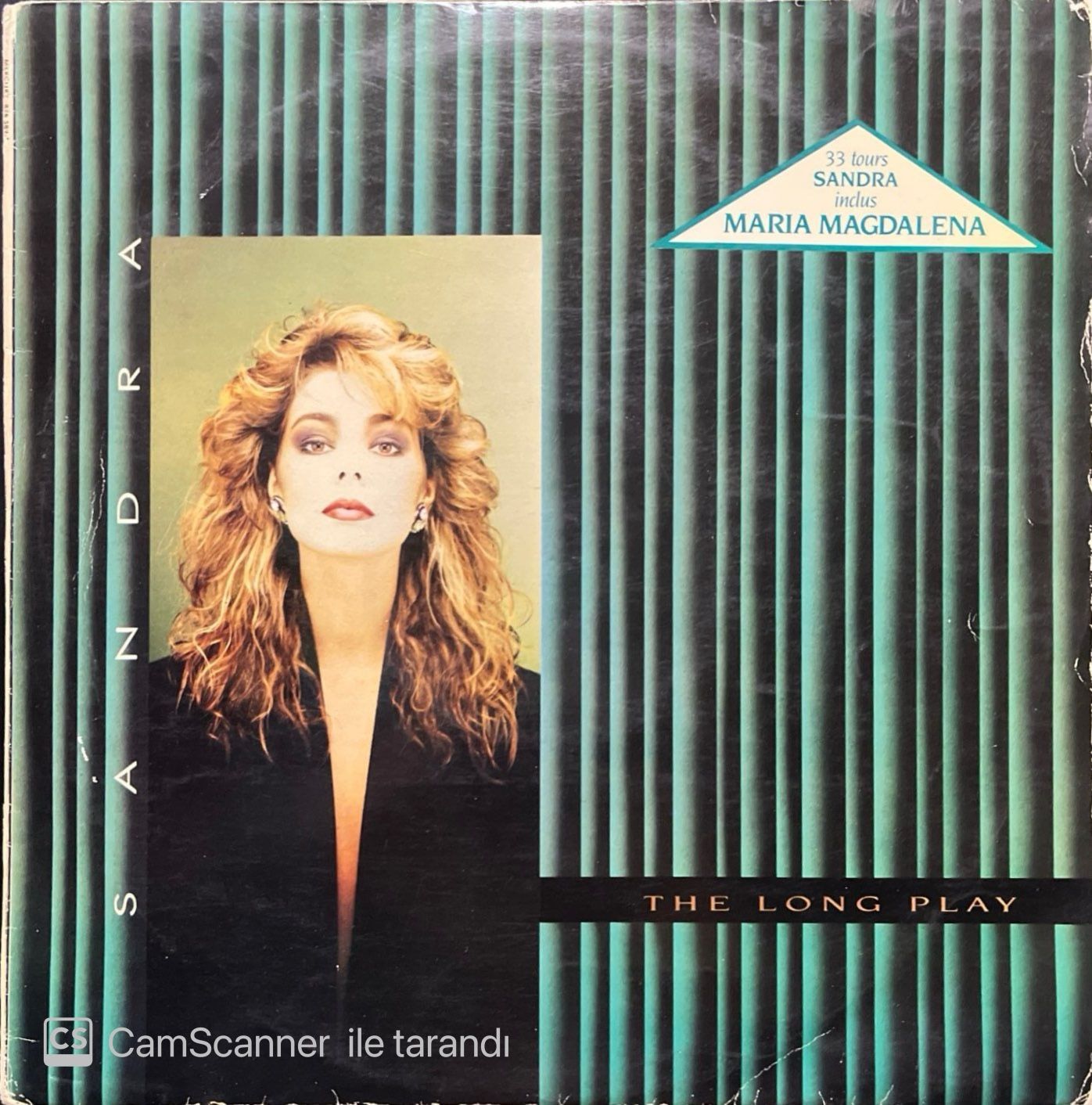 Sandra The Long Play LP Plak