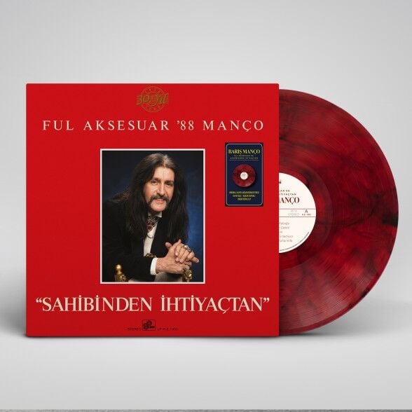 Barış Manço Full Aksesuar 88 / Sahibinden İhtiyaçtan (Renkli Plak) LP Plak