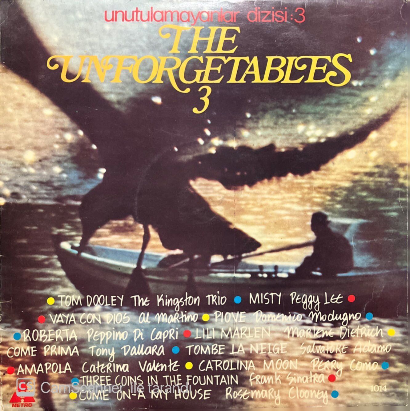 The Unforgetables 3 LP Plak