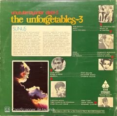 The Unforgetables 3 LP Plak
