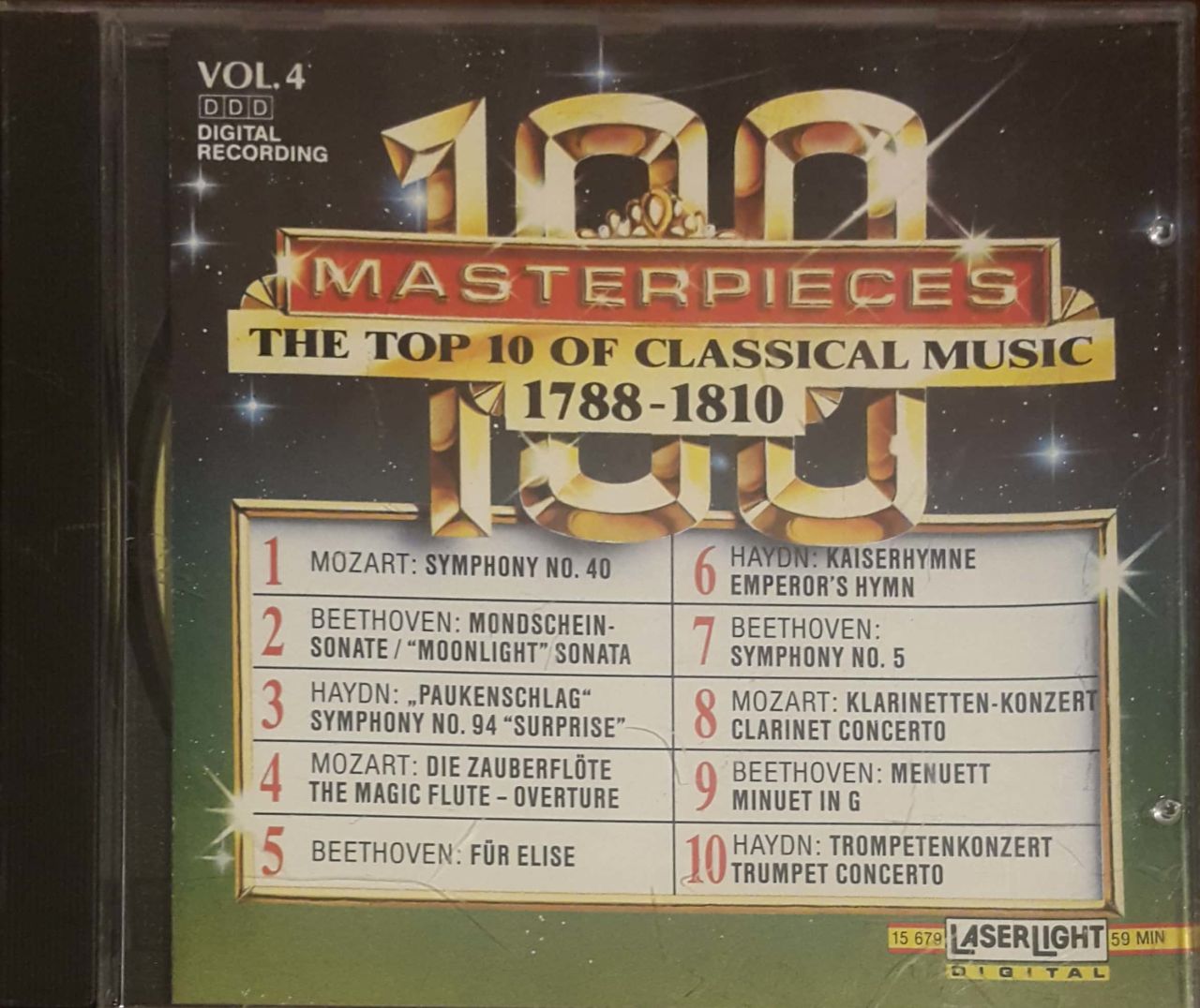 100 Masterpieces Vol.4 (1788-1810) CD