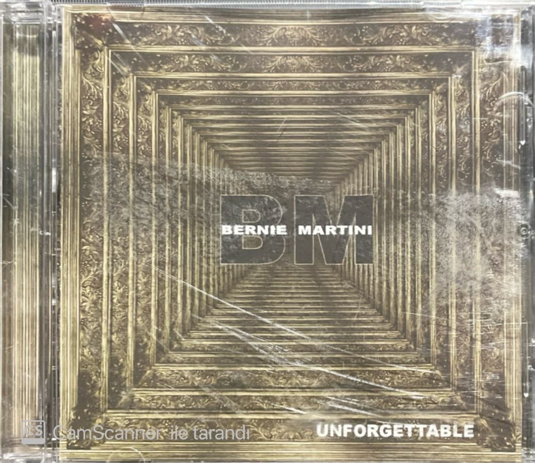 Bernie Martini Unforgettable CD