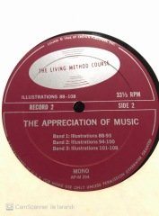 The Appreciation Of Music 4 LP Klasik Box Set Plak