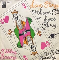 Shirley Bassey Love Story 45lik Plak