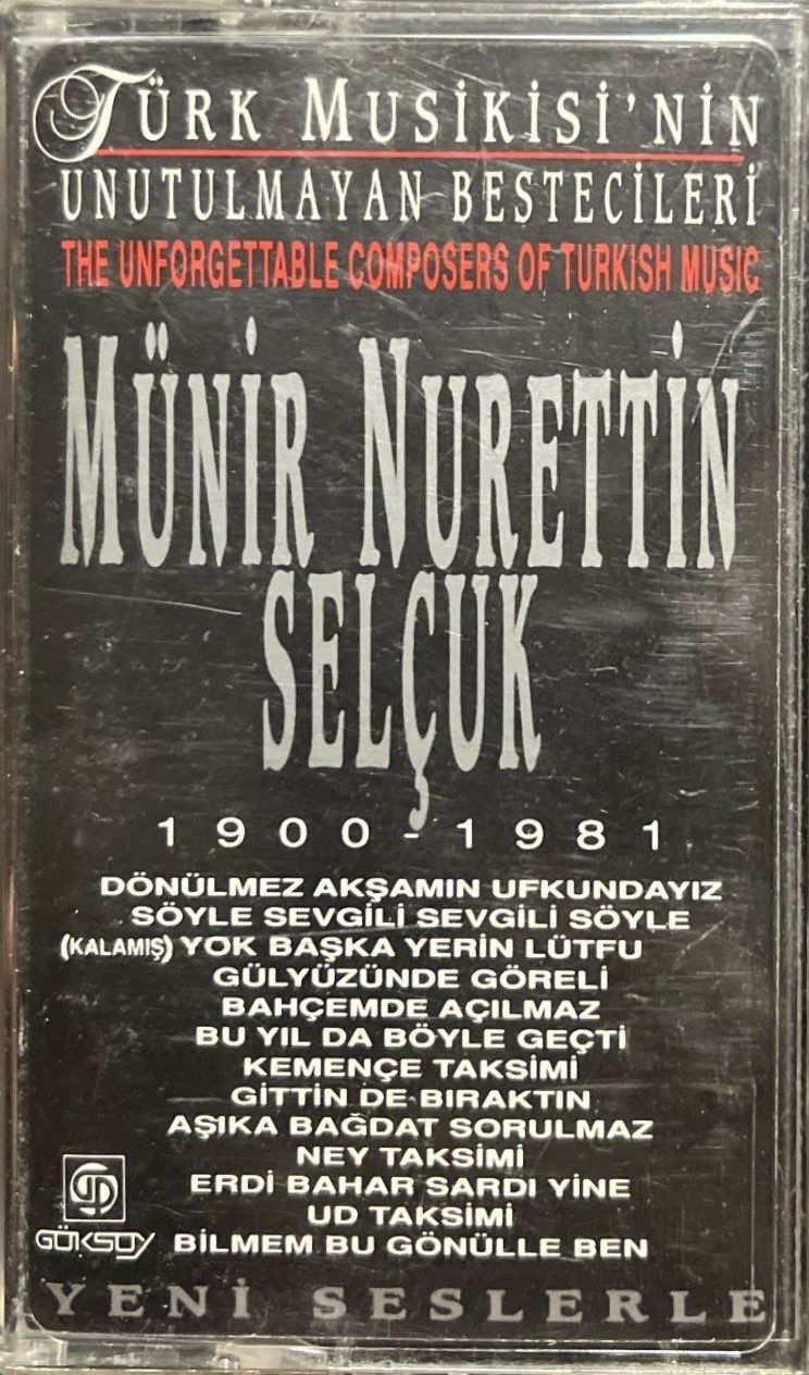 Kaset Münir Nurettin Selçuk 1900-1981 Kaset