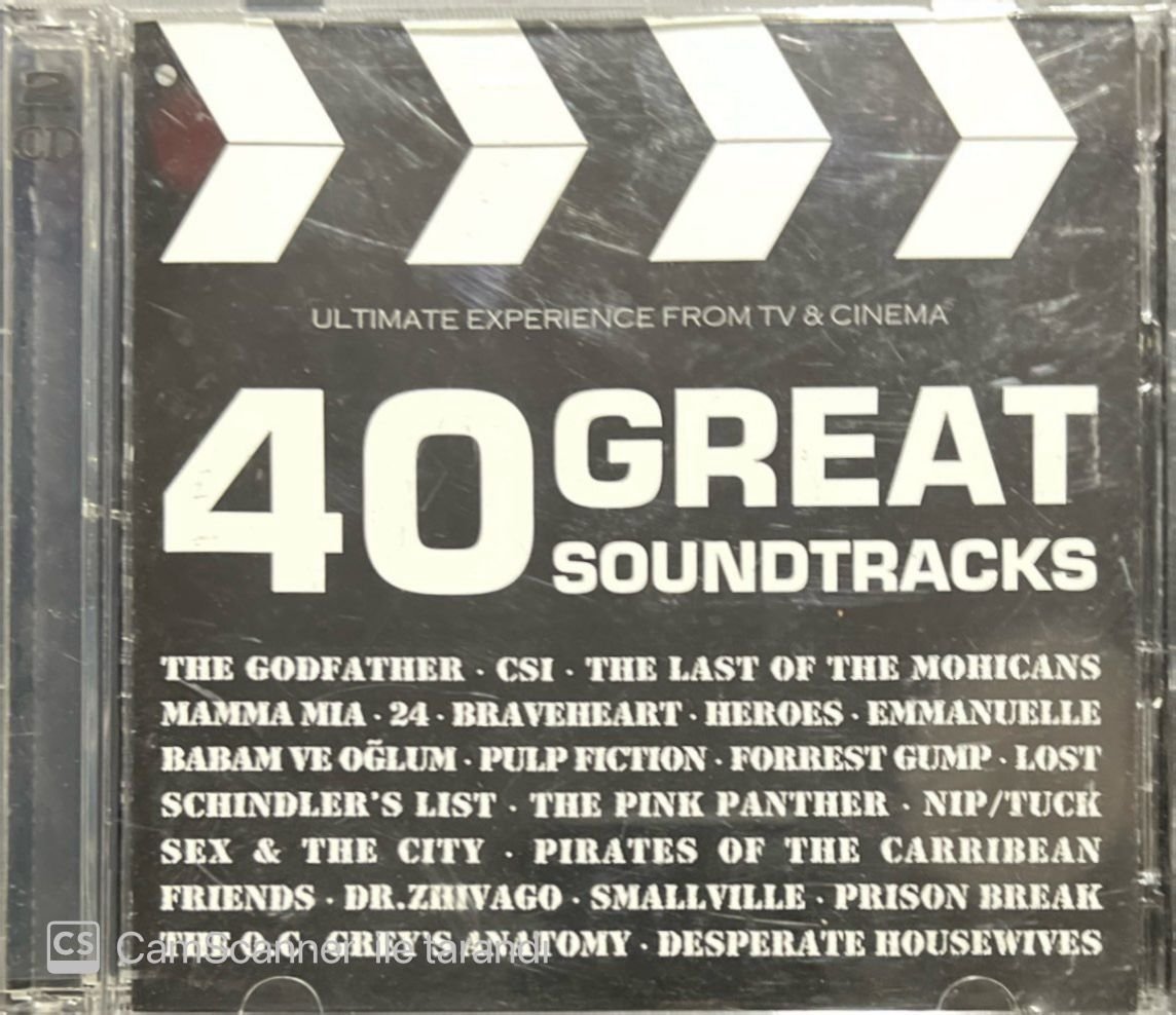 40 Great Soundtracks Double CD