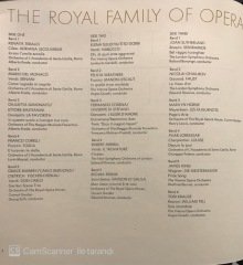 The Royal Family Of Opera 3 LP Klasik Box Set Plak