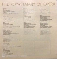 The Royal Family Of Opera 3 LP Klasik Box Set Plak