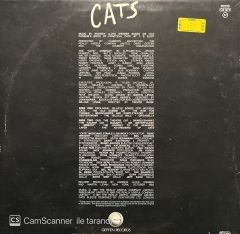 Cats Selections From The Original Broadway Cast Recording Soundtrack LP Plak