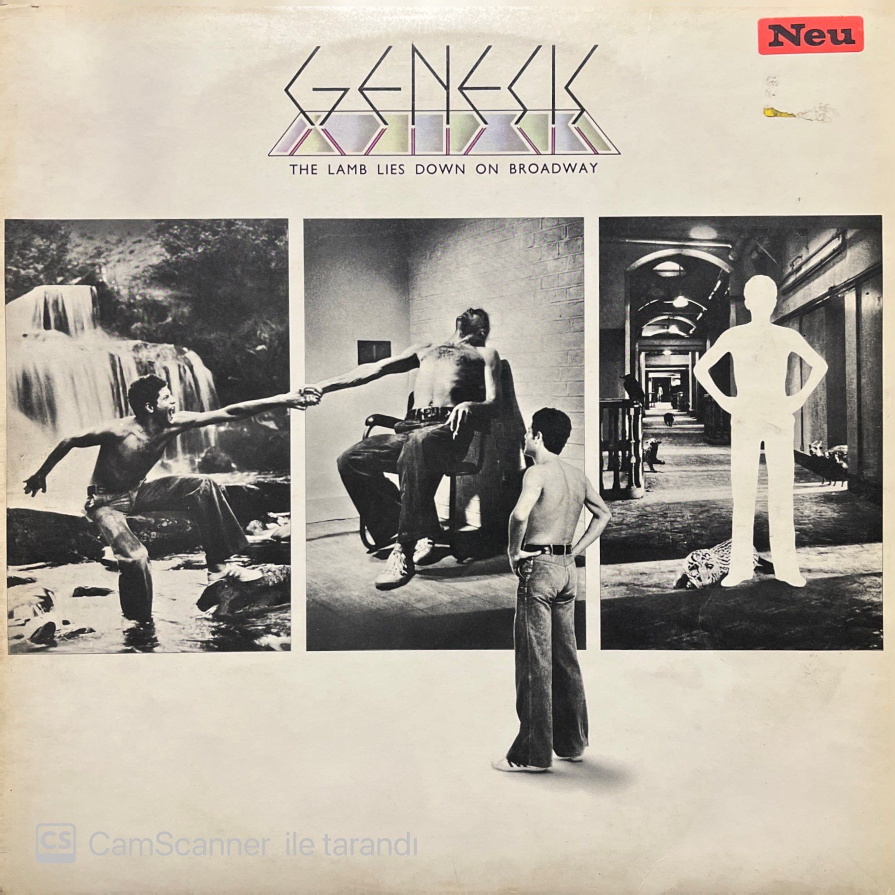 Genesis The Lamb Lies Down On Broadway Double LP Plak