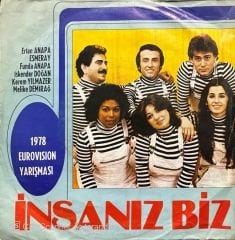 Ertan Anapa Esmeray İnsanız Biz 45lik plak