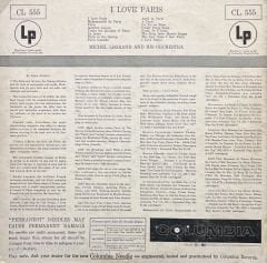 I Love Paris LP Plak