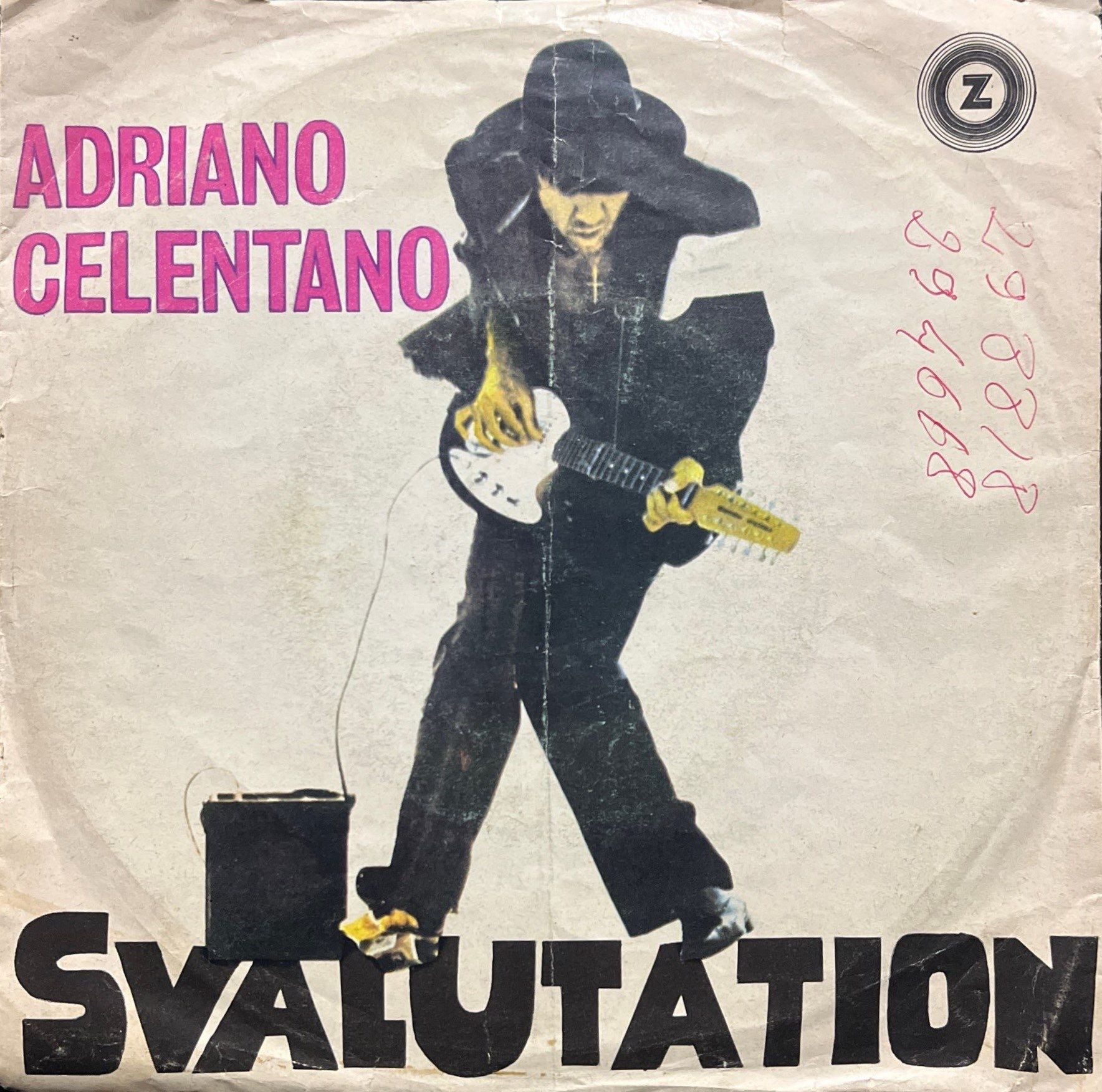 Adriano Celentano Svalutation 45lik Plak