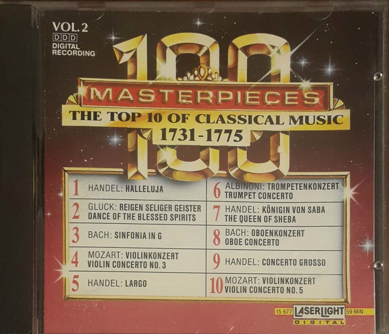 100 Masterpieces Vol.2 (1731-1775) CD