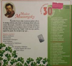 Klasik Müzik Koleksiyonu 16 Modest Mussorgsky CD