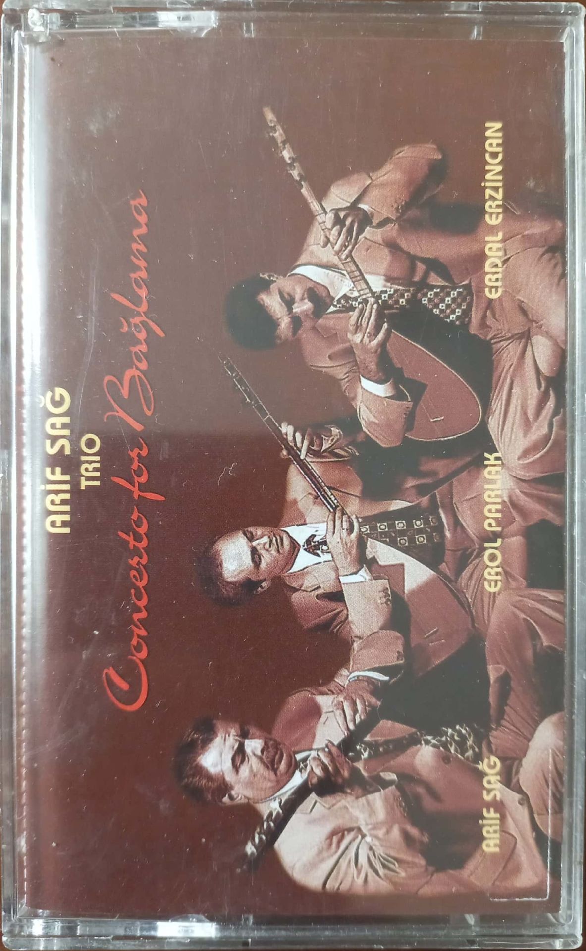 Arif Sağ Trio Concerto for Bağlama Arif Sağ Erol Parlak Erdal Erzincan KASET