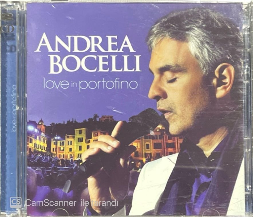Andrea Bocelli Love In Portofino CD