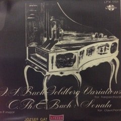 Bach Aria Variations No.1 LP Plak