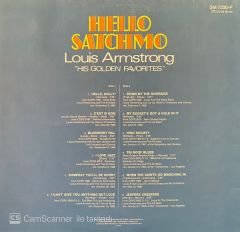 Louis Armstrong Hello Satchmo LP Plak