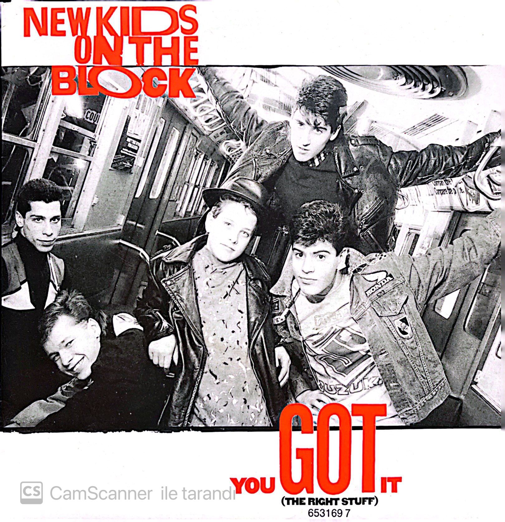 New Kids On The Block You Got It 45lik Plak